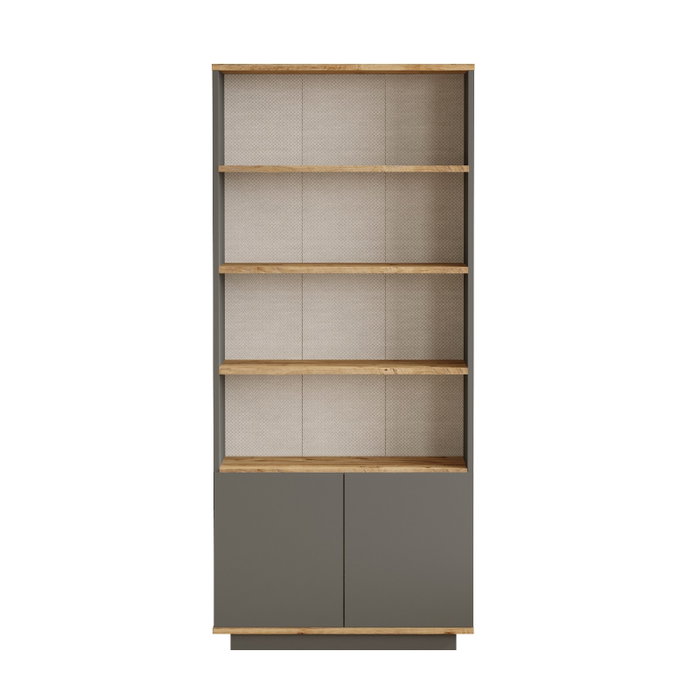 Hanah Home FR16-AA Estantería Pino Atlántico y Antracita